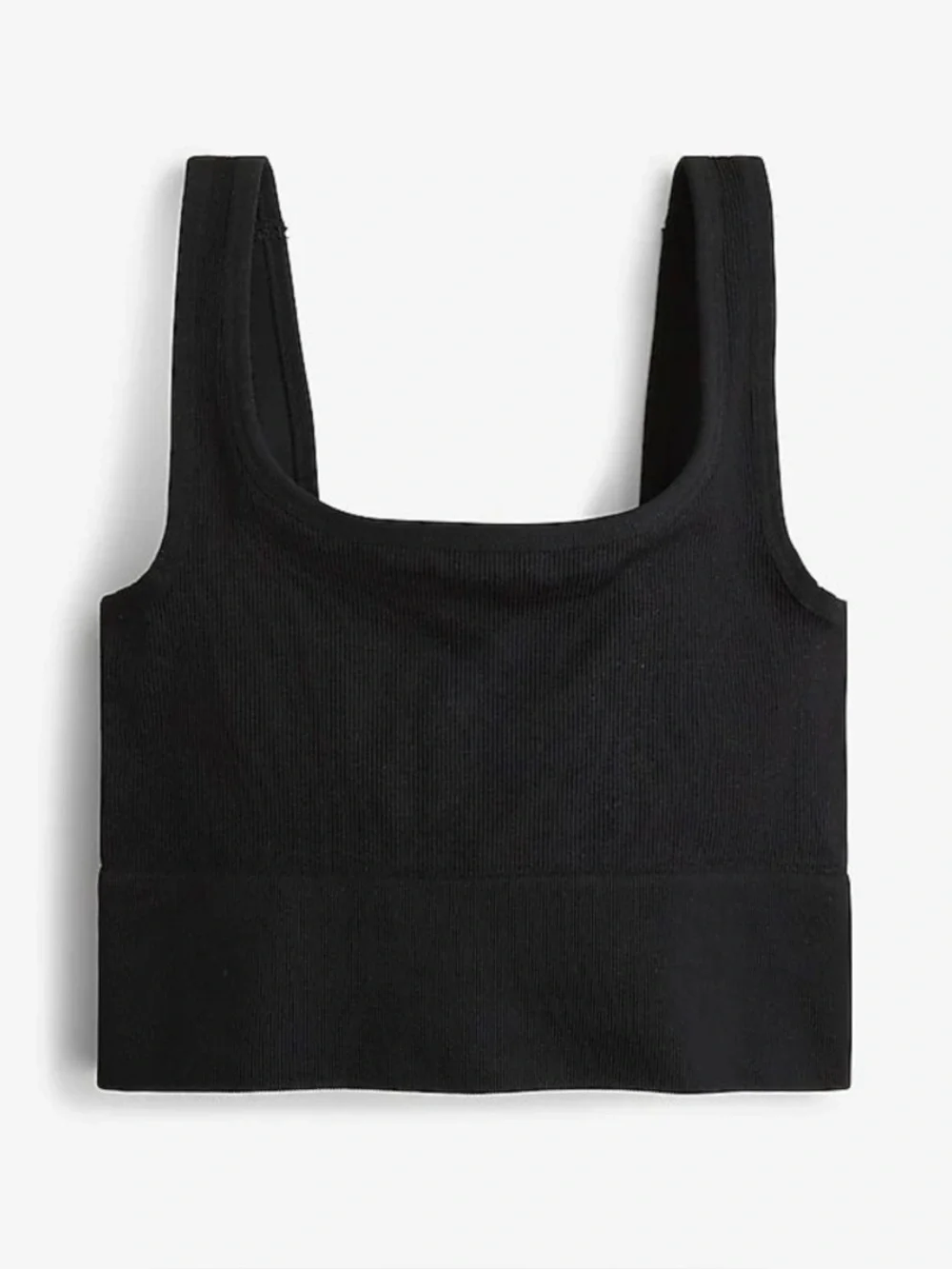 J CREW Sports Bra & Leggings Matching Set Activewear Sculpt Stretch BLACK Large